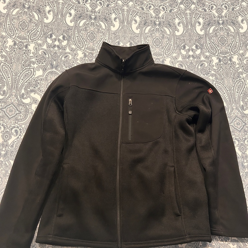 Swiss Tech Men's Black Performance Jacket